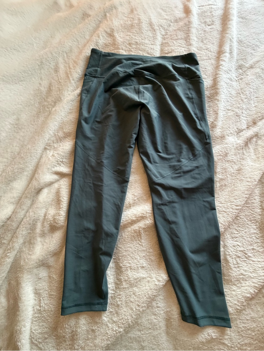 Old Navy Silvery Green High Rise Go-Dry Leggings